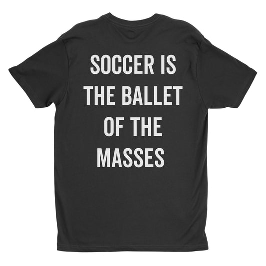 ballet of the masses - mens black short sleeve shirt