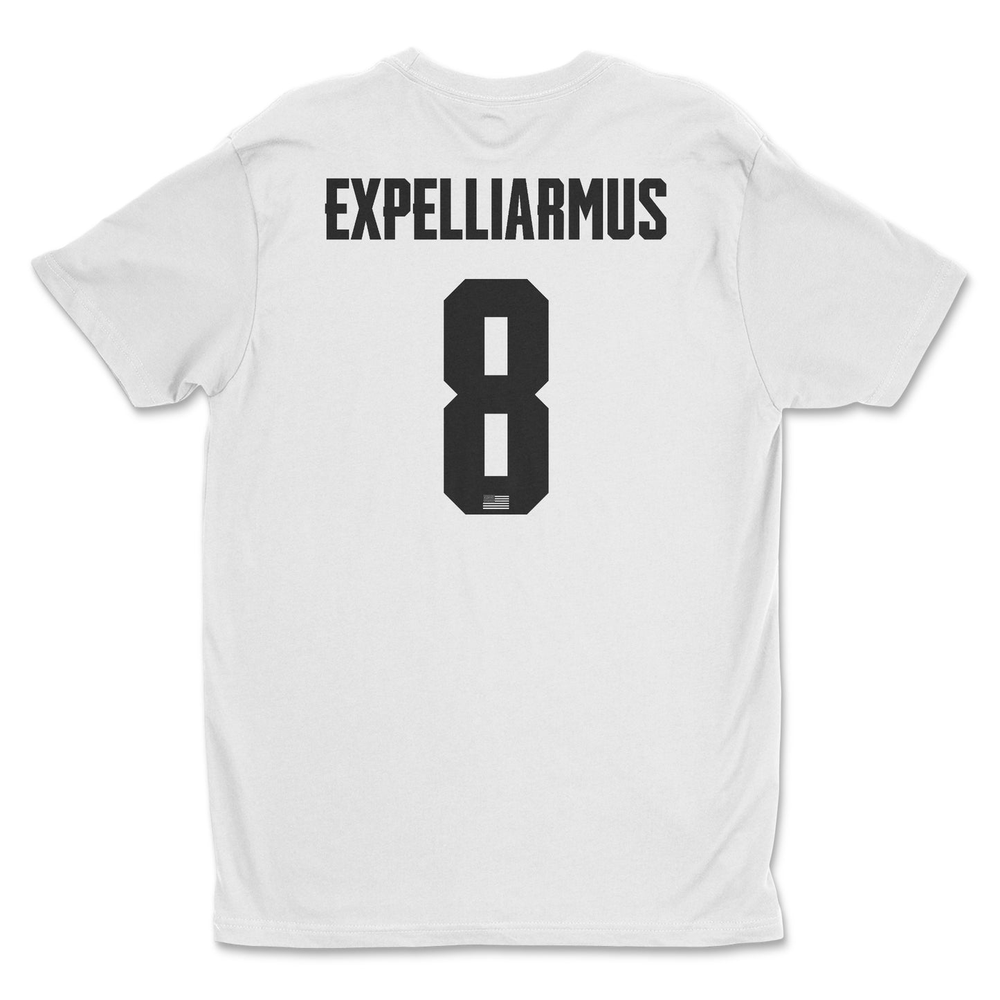 expelliarmus - white designer t-shirt