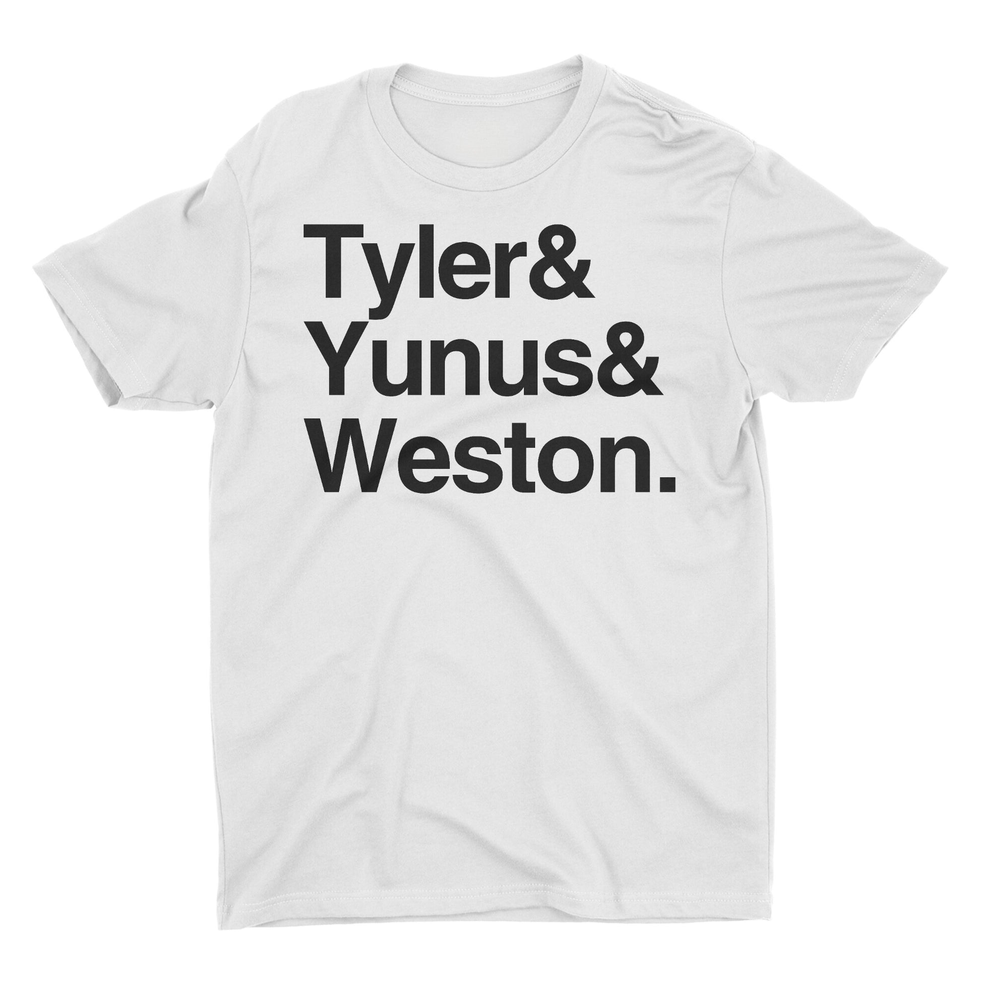 tyler, yunus, & weston - MMA midfield - white t-shirt