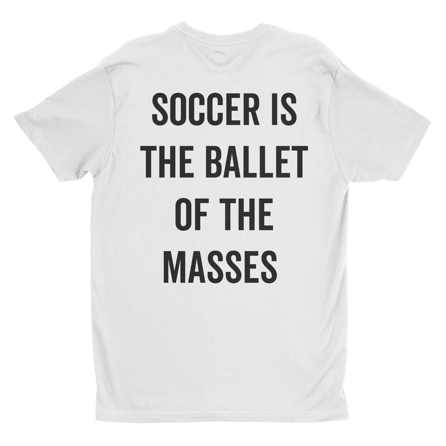 ballet of the masses - mens white short sleeve shirt