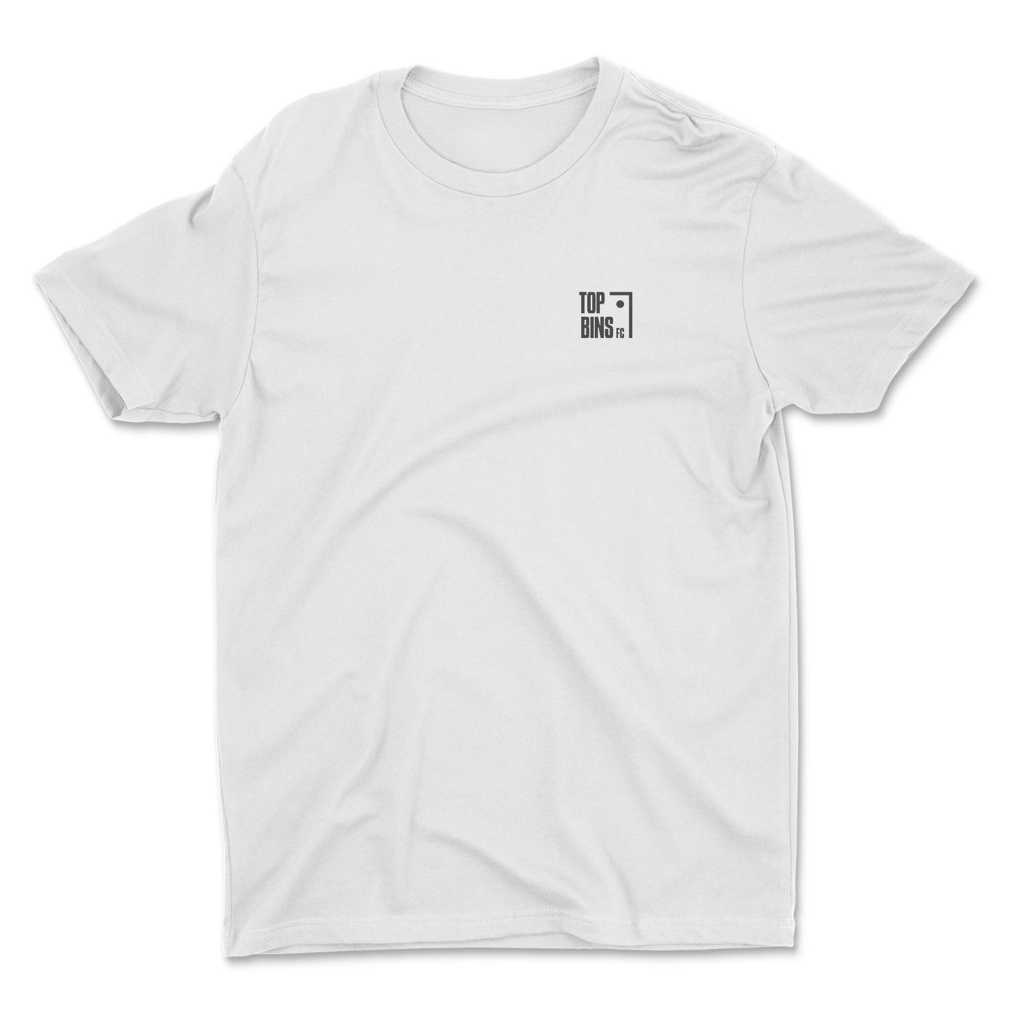 White soccer t-shirt - anit pay to play club